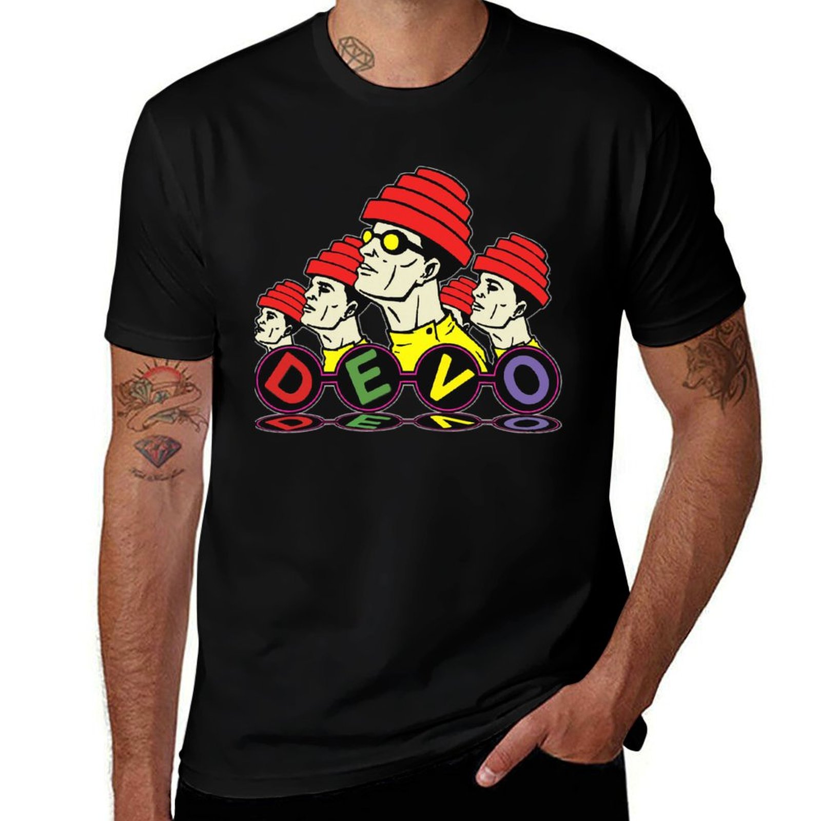 Street Fashion For Short Guys - T-shirt Four Guys, maglietta casual alla