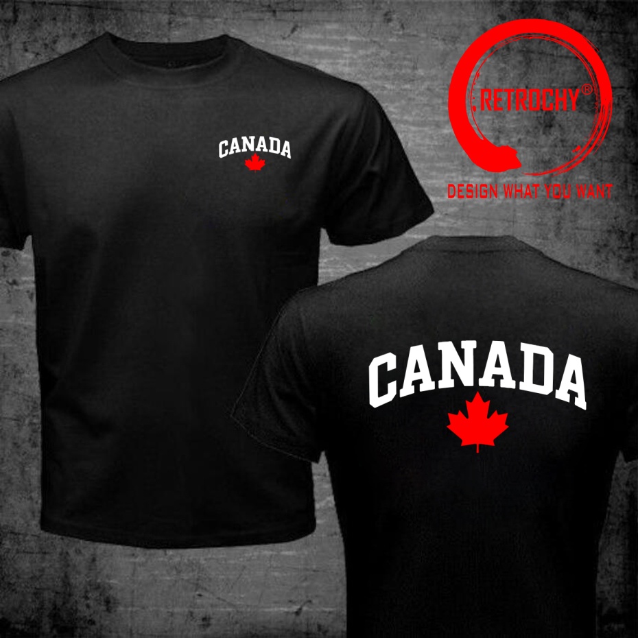 Maglietta con stampa lettere C - Street Fashion Canada recensione e prezzo