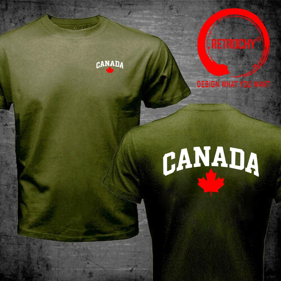 Maglietta con stampa lettere C - Street Fashion Canada recensione e prezzo