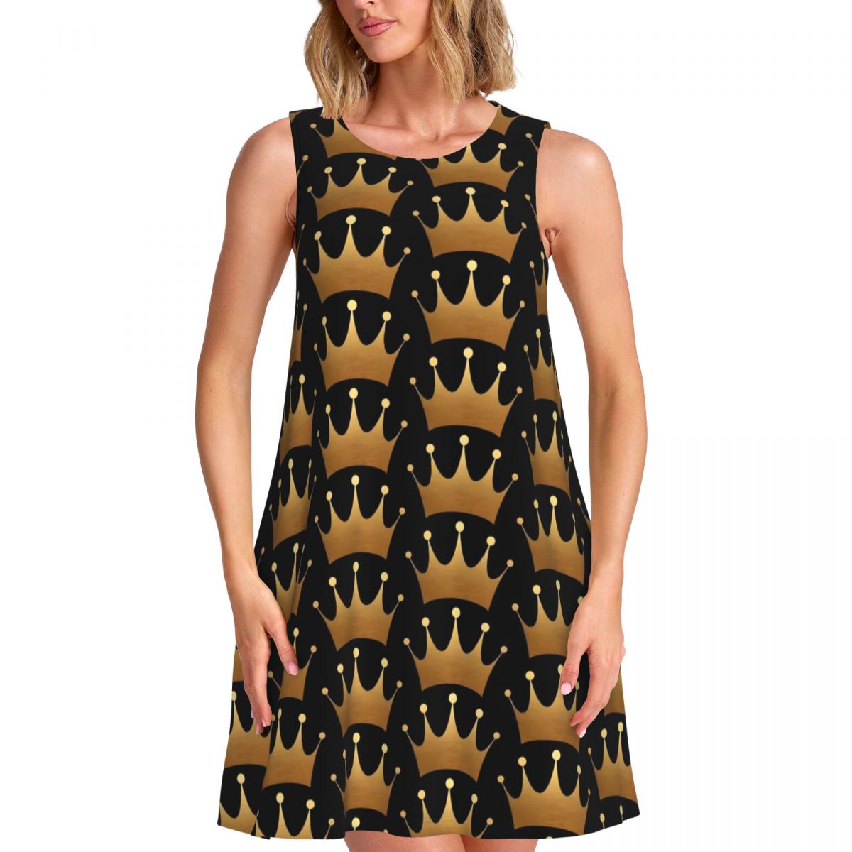 Abito con Stampa Regina Corona - Queen Street Fashion recensione e prezzo
