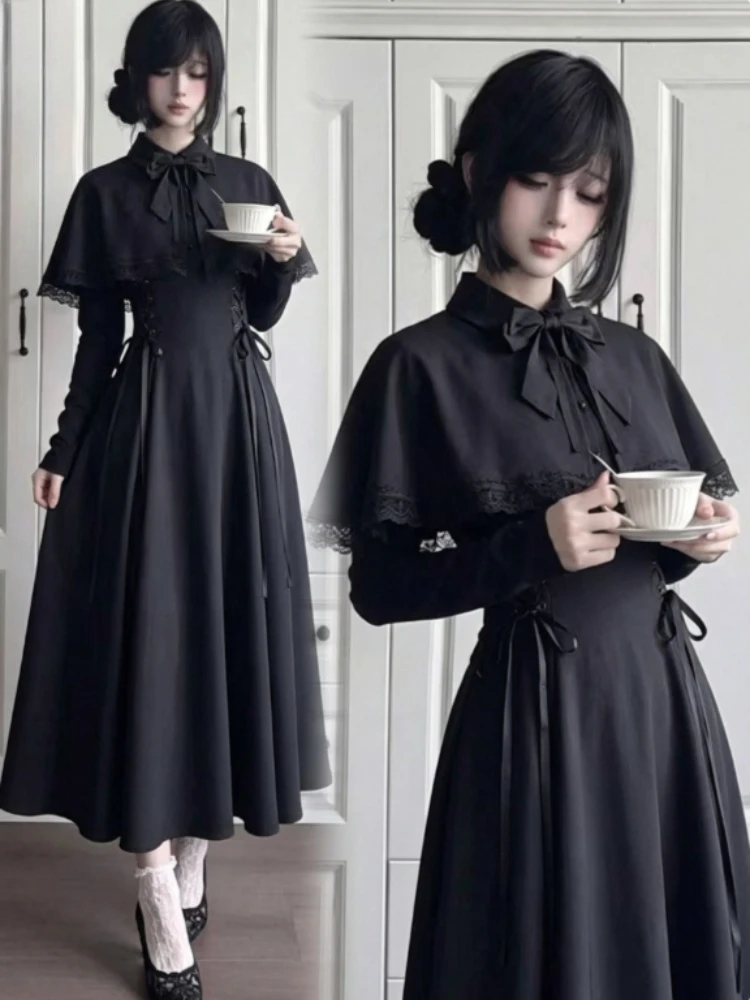 Abito midi nero in stile gotic - Fashion Street Night recensione e prezzo