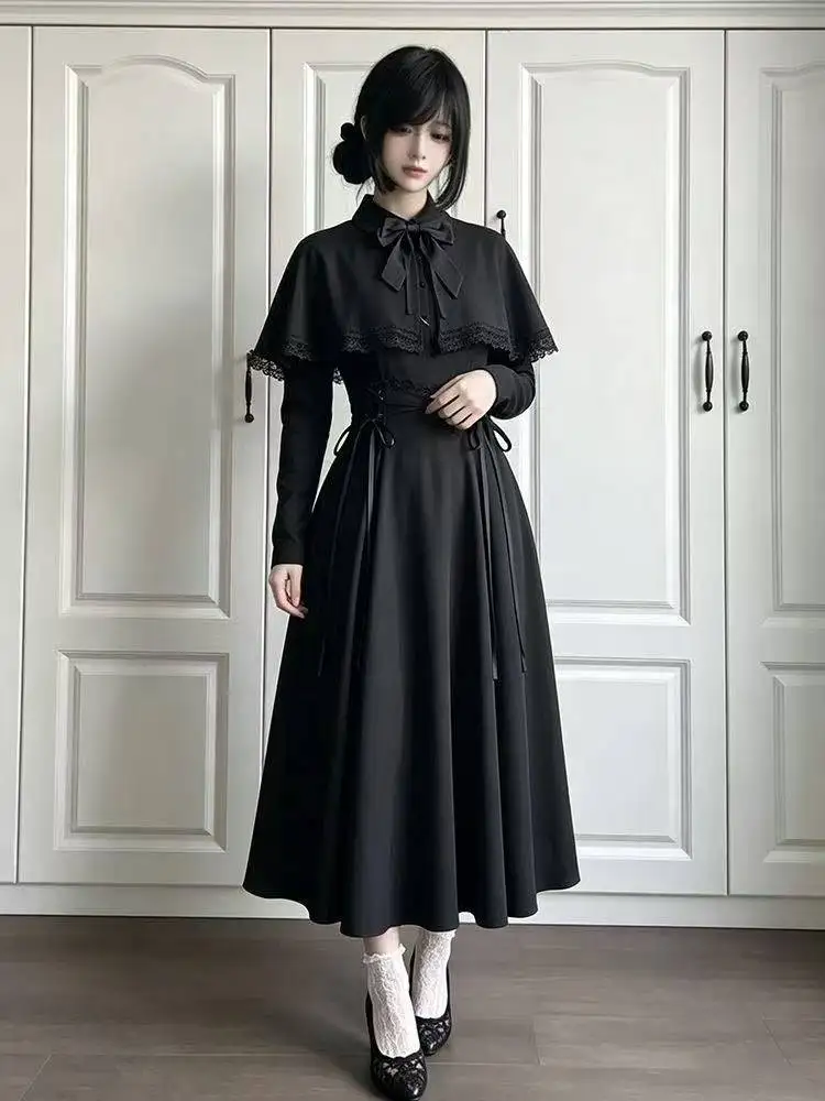 Abito midi nero in stile gotic - Fashion Street Night recensione e prezzo
