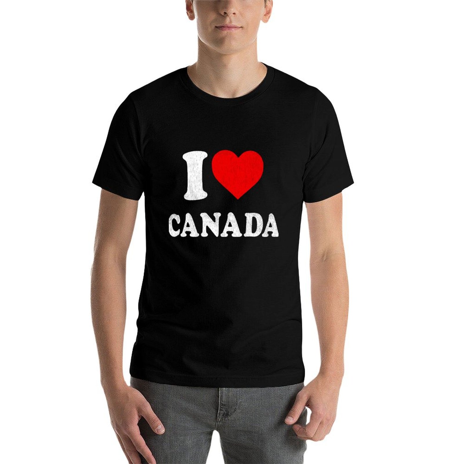 Maglietta I Love Canada, souve - Street Fashion Canada recensione e prezzo