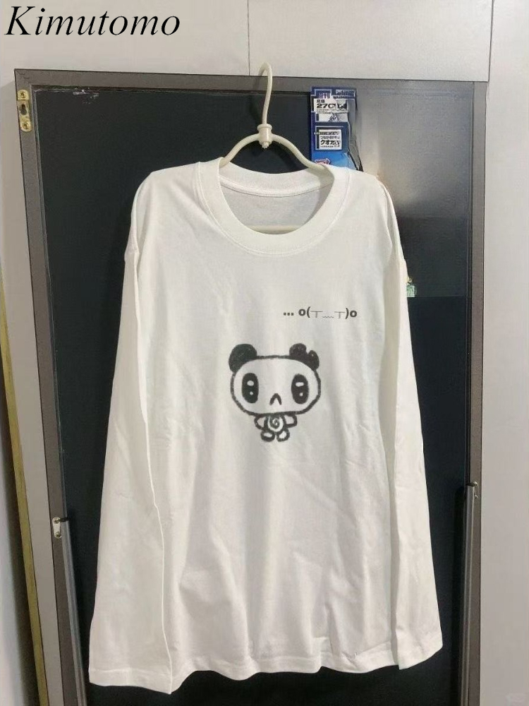 Kimutomo T-shirt da donna Cart - Street Fashion Y2K recensione e prezzo