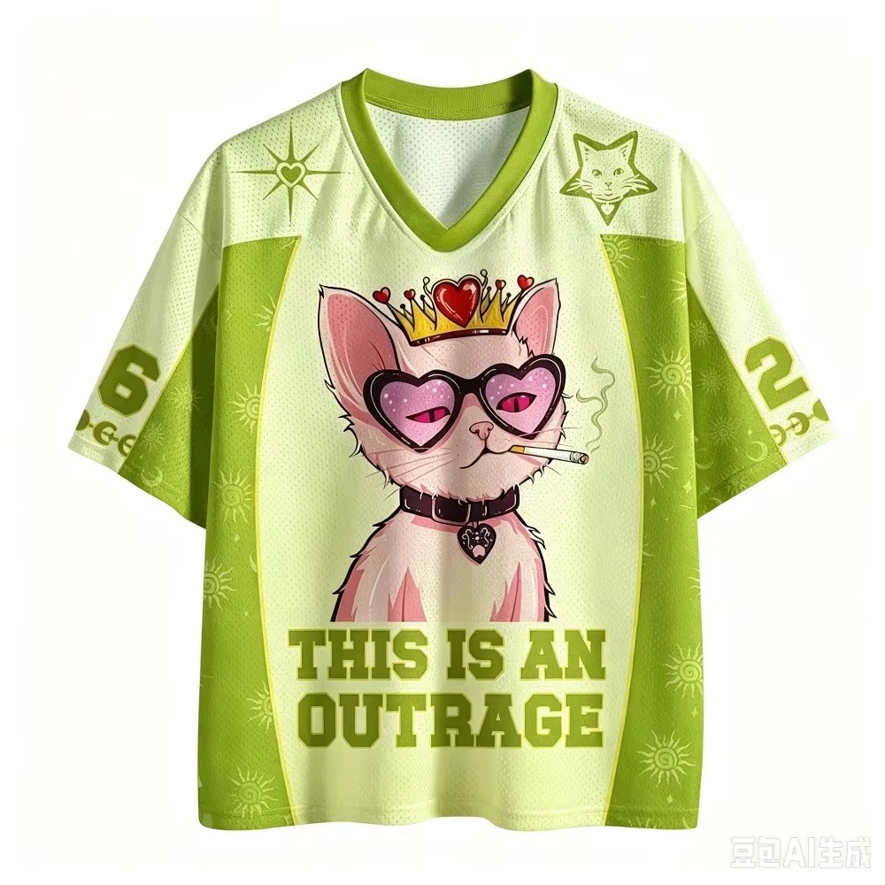 Maglietta con stampa 3D a moti - Queen Street Fashion recensione e prezzo